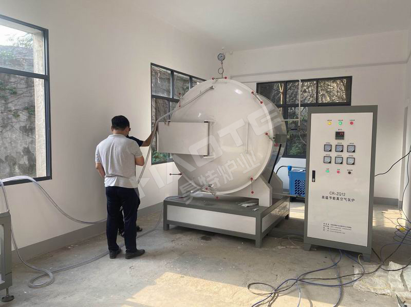 中國石油大學高溫節能真空氣氛爐客戶案例